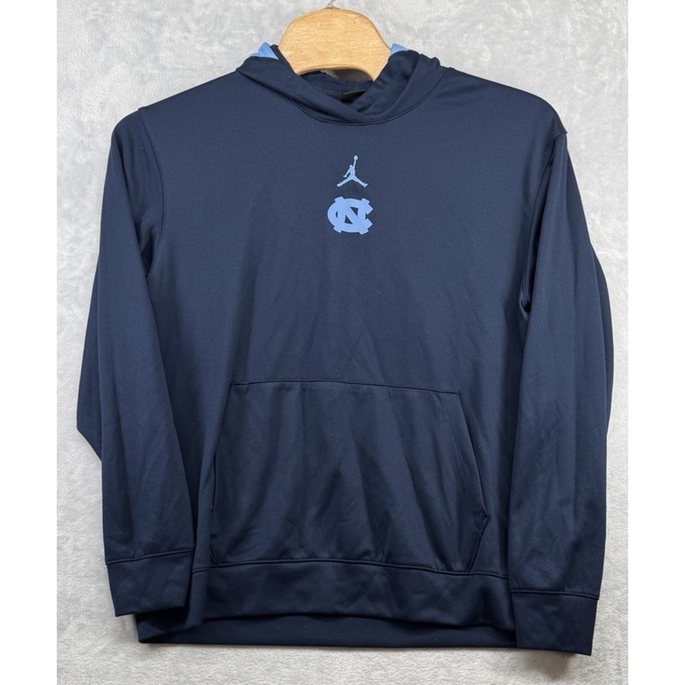 Nike Jordan UNC North Carolina Tar Heels Team Issued Hoodie Blue Men's XLT Tall